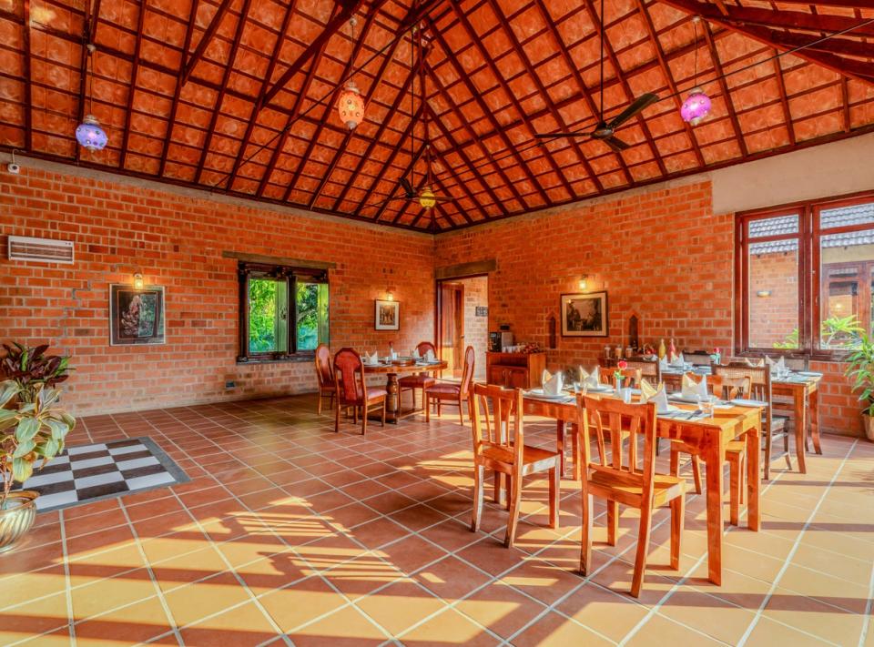 Dining Space at Lily Pad, Kumarakom - amã Stays & Trails