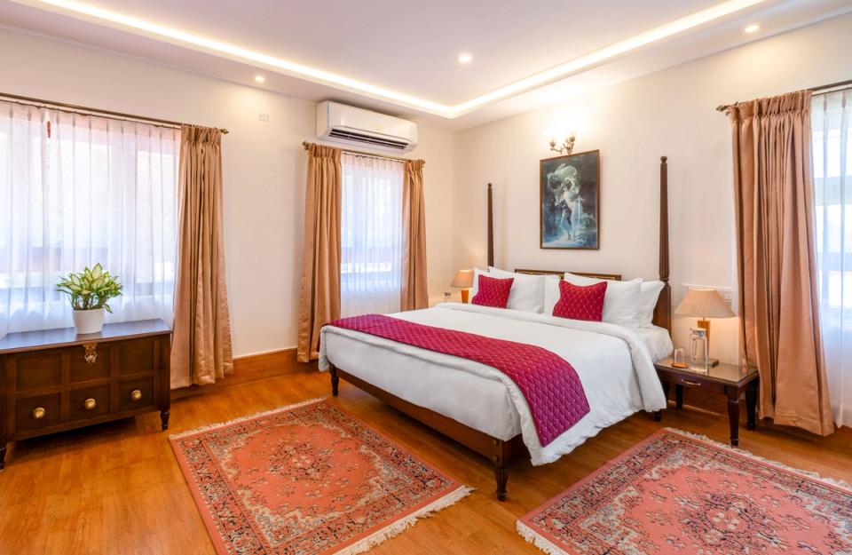 Stunning Bedroom at Skanda - 5 Bedroom Villa in Coorg 