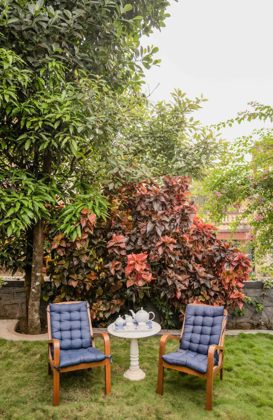 Luxe Outdoor Seating Area at Dulwich Park View, Panchgani