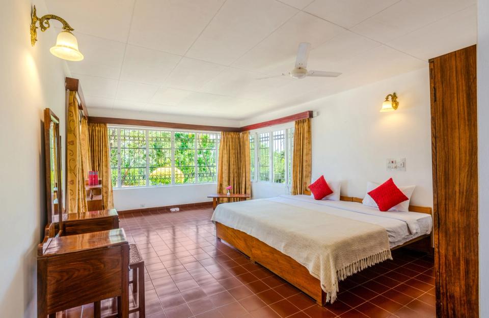 Stunning Bedroom at Pollibetta Bungalow - 4 Bedroom Villa In Coorg