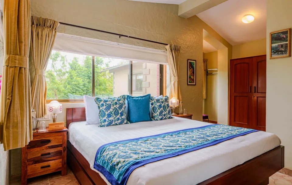 Bedroom at Dulwich Terrace, Panchgani -  amã Stays & Trails