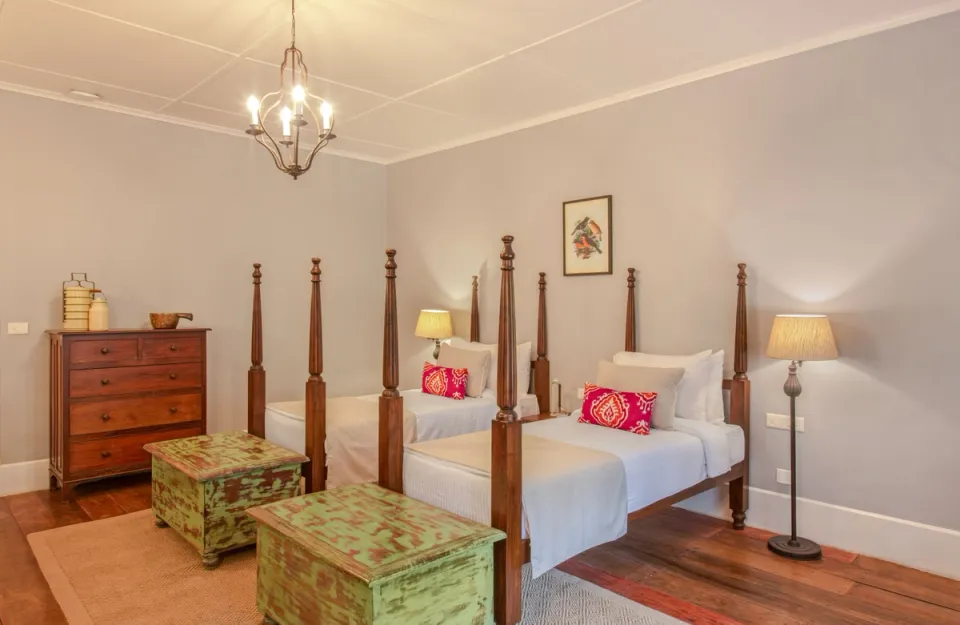 Spacious Bedroom at Kanniamally Bungalow - 3 Bedroom Villa In Munnar