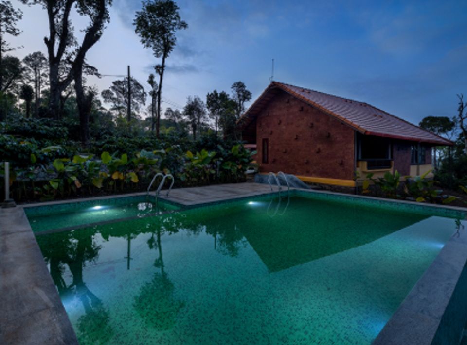 Swimming Pool at Alpenhof Coorg