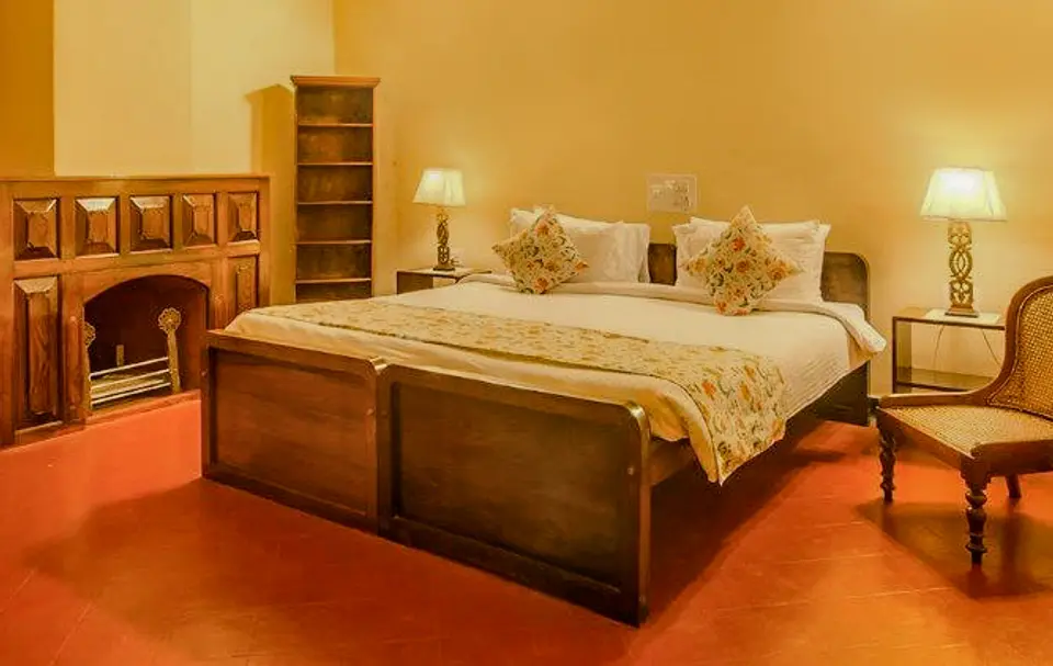 Luxe Bedroom at Arabidacool Bungalow, Chikmagalur - amã Stays & Trails