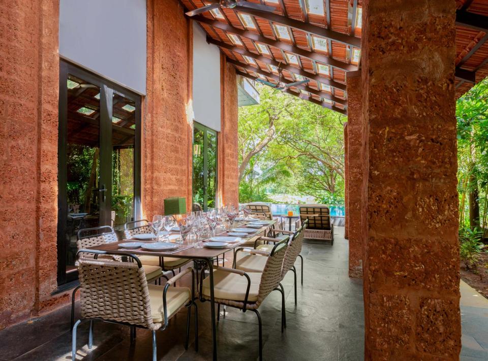 Dining Space at Moira By The Church, Goa - amã Stays & Trails