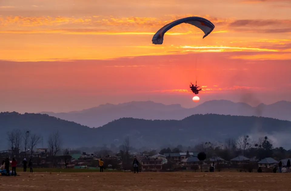 Paragliding - Activities To Do In Bhimtal, amã Stays & Trails