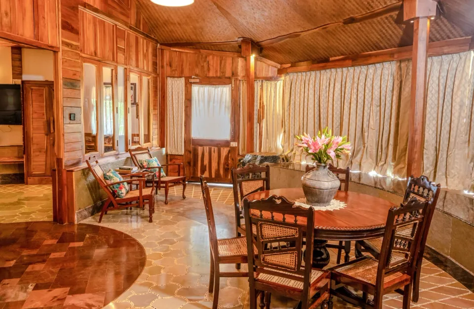 Dining Area At Eden Farms Paradise - Goa Homestay