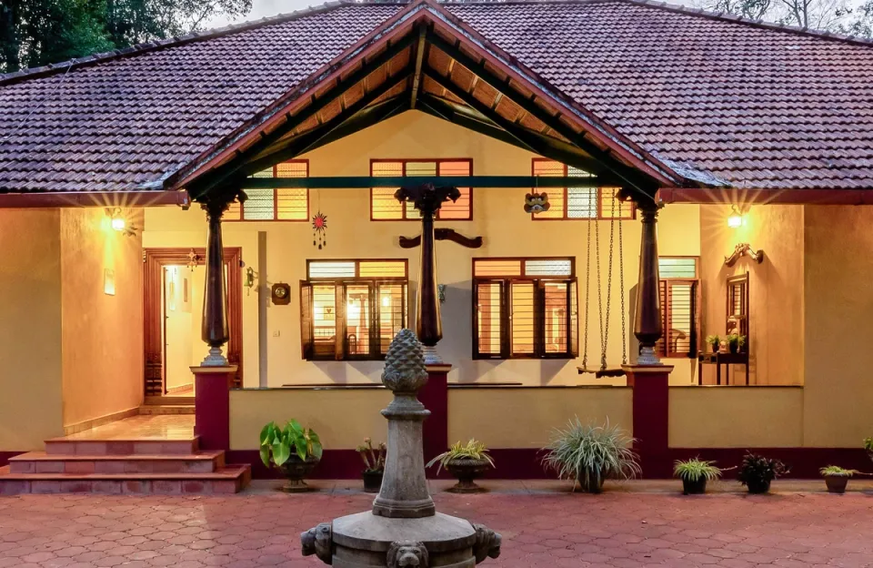 Entrance Gate of Rare Earth Estate, Coorg - amã Stays & Trails 