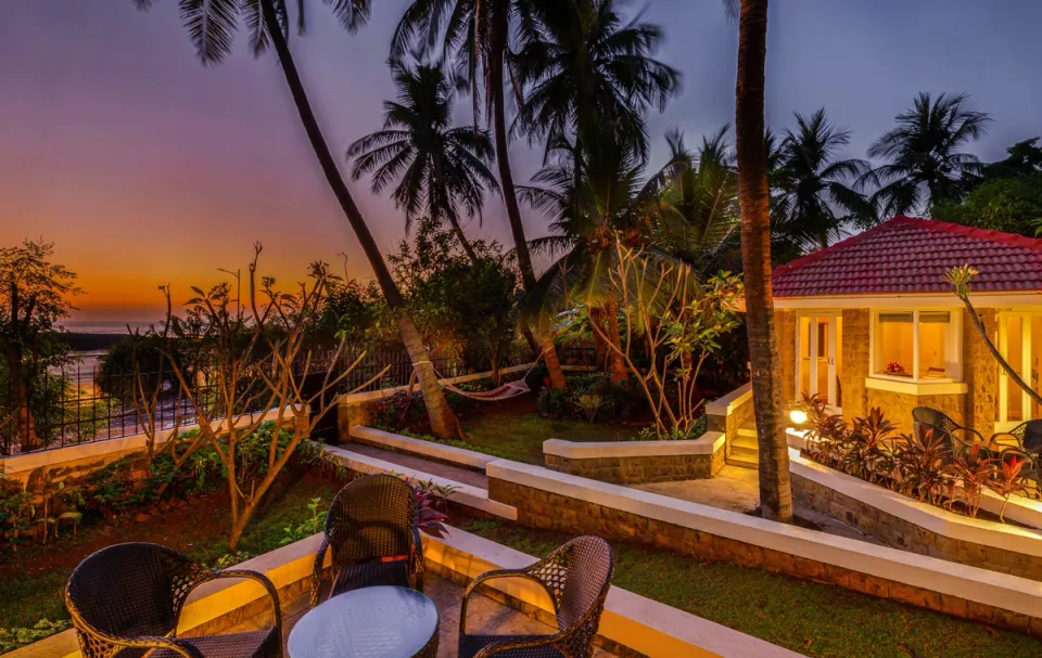 Outdoor Seating Area at Beach House, Madh Island - amã Stays & Trails