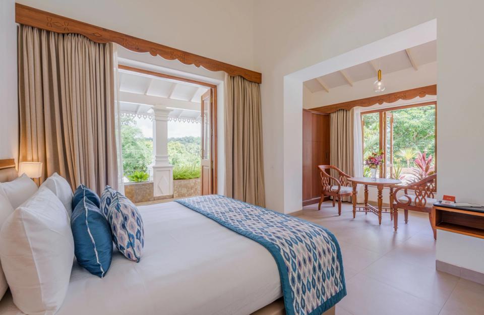 Bedroom at Palmeira de Socorro - 3 Bhk Homestay in Goa