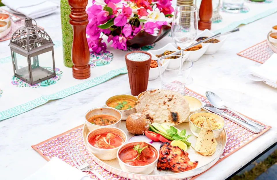 Delicious Cuisine at Rang Mahal, Jaipur - amã Stays & Trails