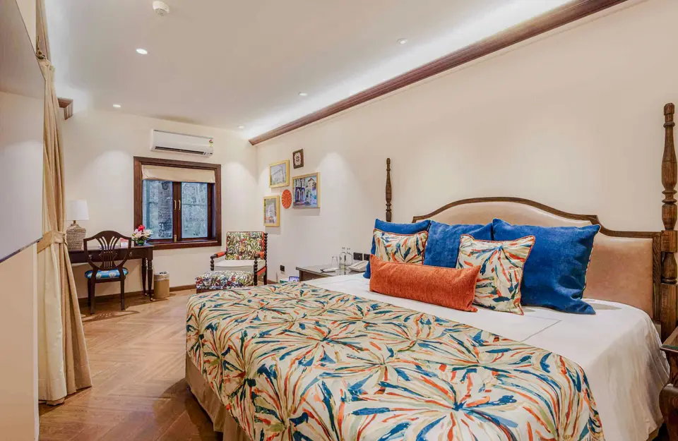 Stylish Bedroom at Aguada Sea Villa - Goa Luxury Villa