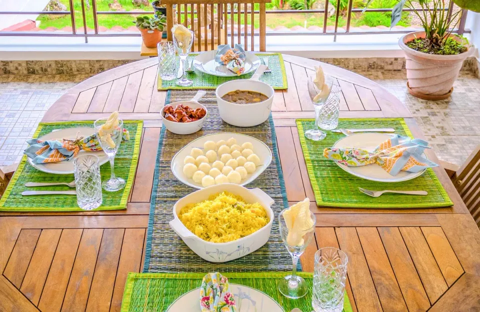 Luxury Dining Space at Arcadia - Coorg Homestay