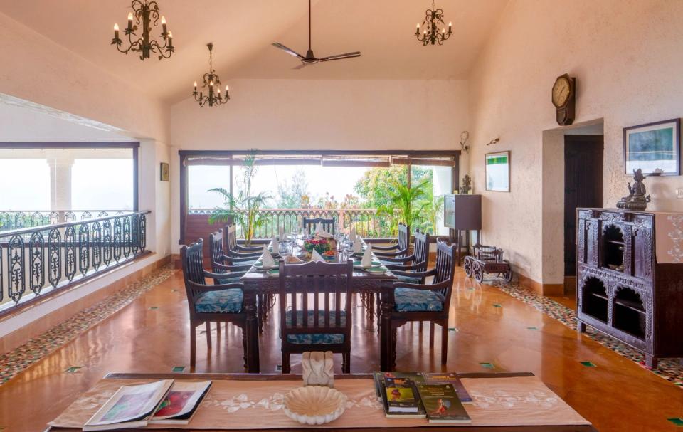 Spacious Dining Area At Whispering Heights, Lonavala - amã Stays & Trails