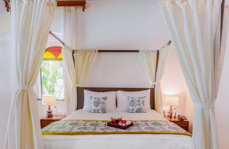 Luxury Bedroom At Palmeira De Saligao - Accommodation in Goa