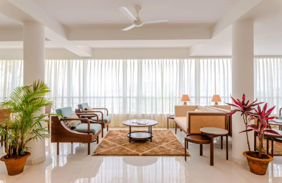 Living Space at White House - Luxury Villa In Lonavala