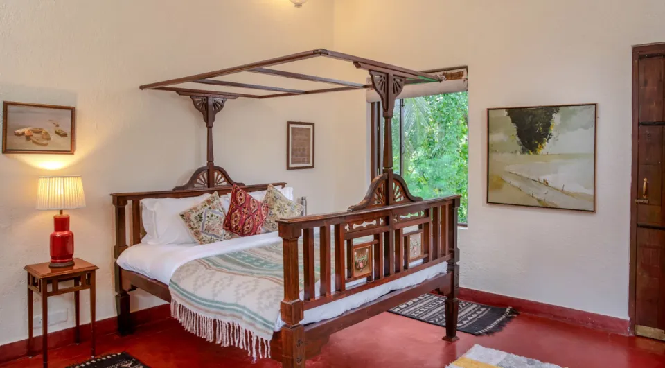 Luxury Bedroom at Asanji Wadi - Villa in Alibag