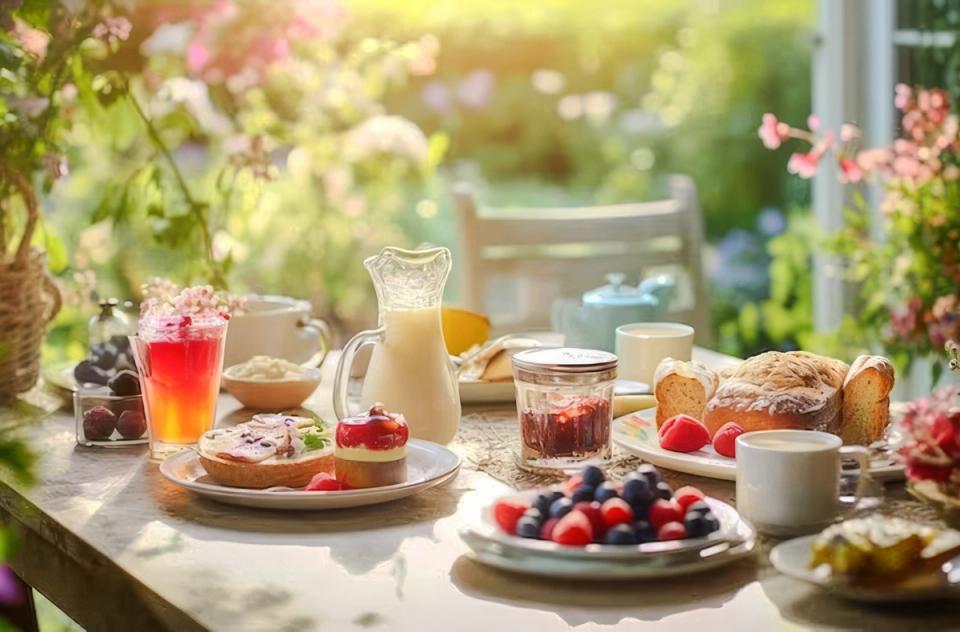 Breakfast on the Lawn