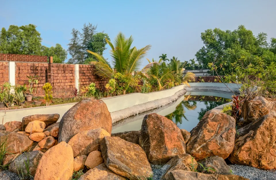 Outdoor Space at Vivid Foliage, Kasargod - amã Stays & Trails