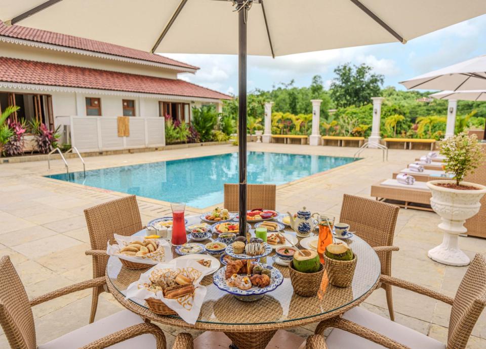 Breakfast By The Lawn at Palmeira de Socorro, Goa