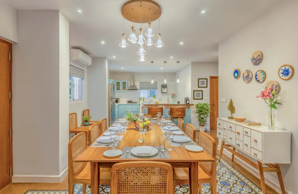 Dining Area at Braganza House - Goa Homestay