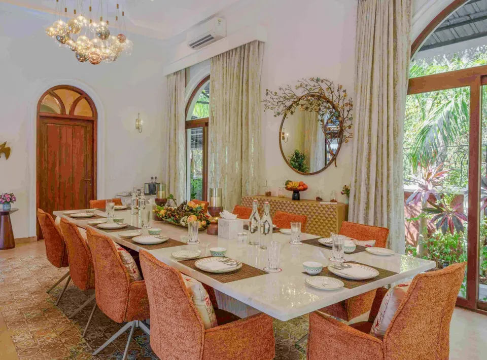 Dining Space at Villa Eterna, amã Stays & Trails