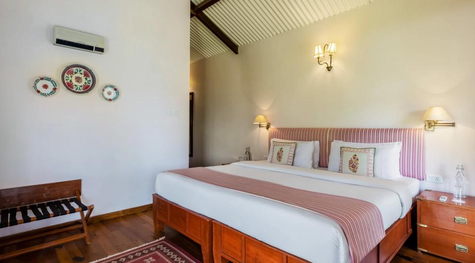 Spacious Bedroom at Raven's Nest - 3 Bedroom Villa in Kotagiri