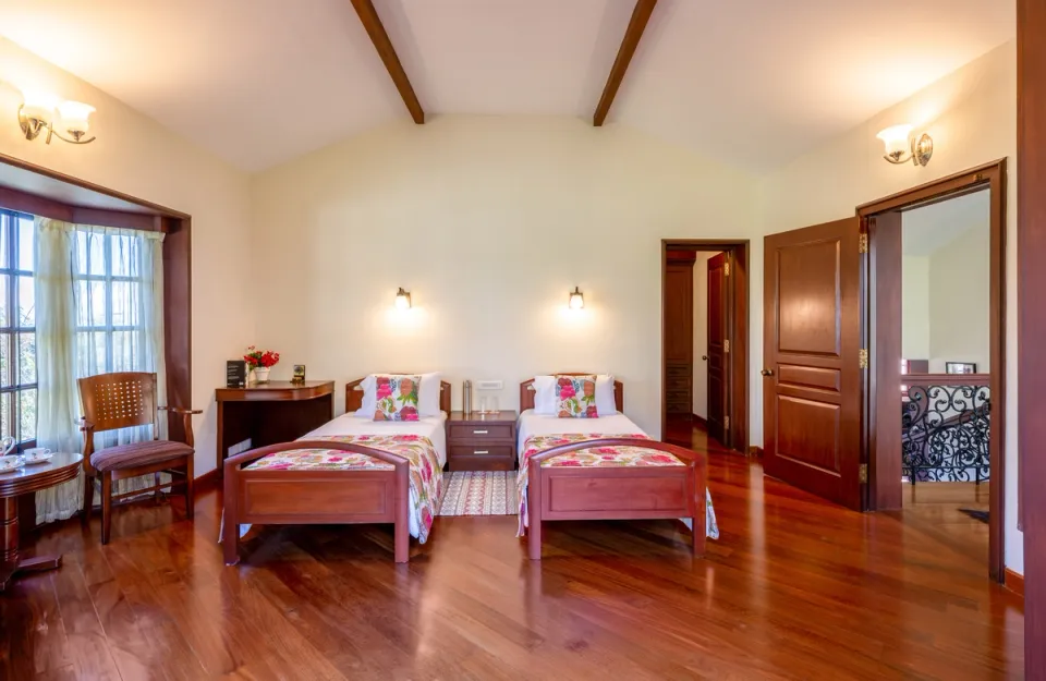 Luxury Bedroom at Kumara Villa - 4 Bedroom Villa in Kodaikanal