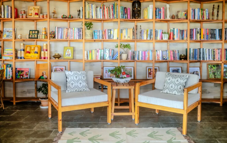 Library Space at Godhuli Padam, Naukuchiatal