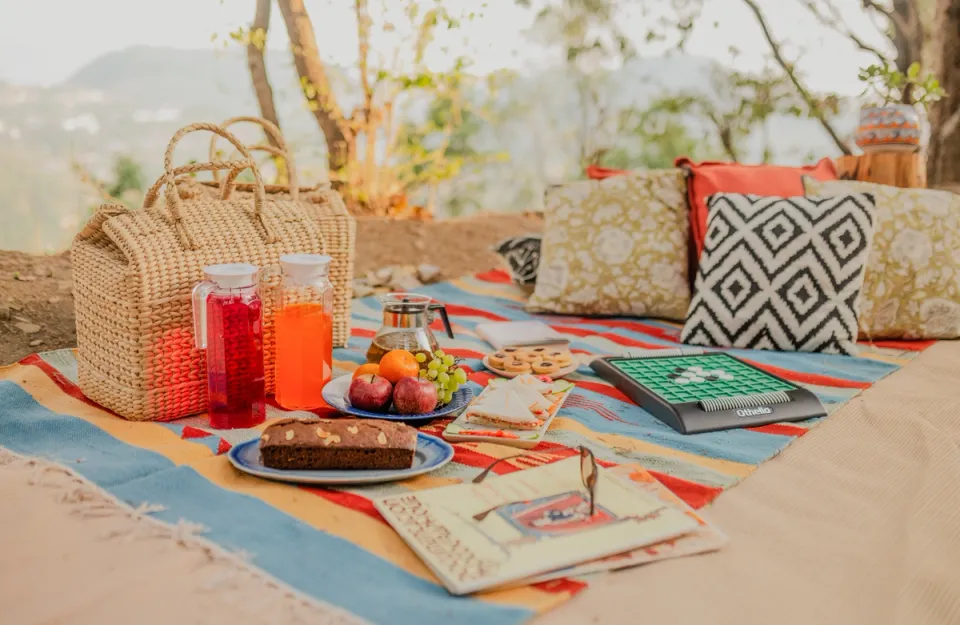 Curated Picnic Delights -  Luxury Experiences at Godhuli Timil, Naukuchiatal