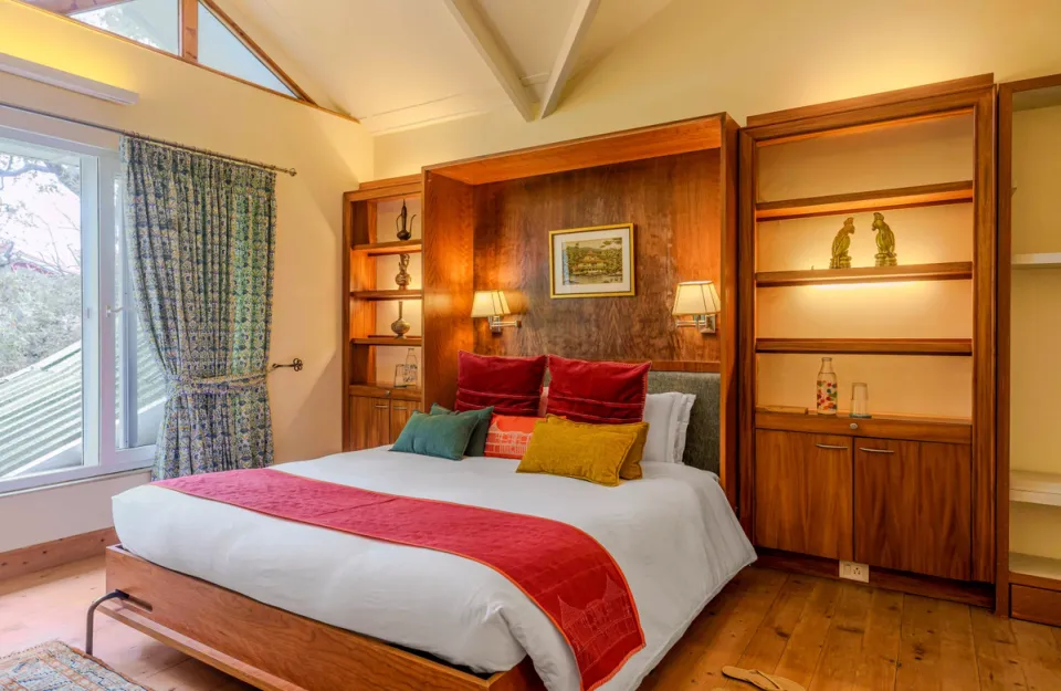 Elegant Bedroom at Raman Villa - Shimla Luxury Homestay