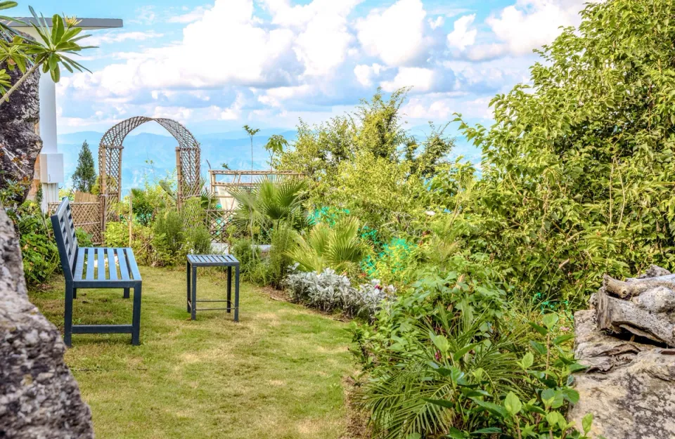 Outdoor Seating Space at Serendipity, Ranikhet -  amã Stays & Trails