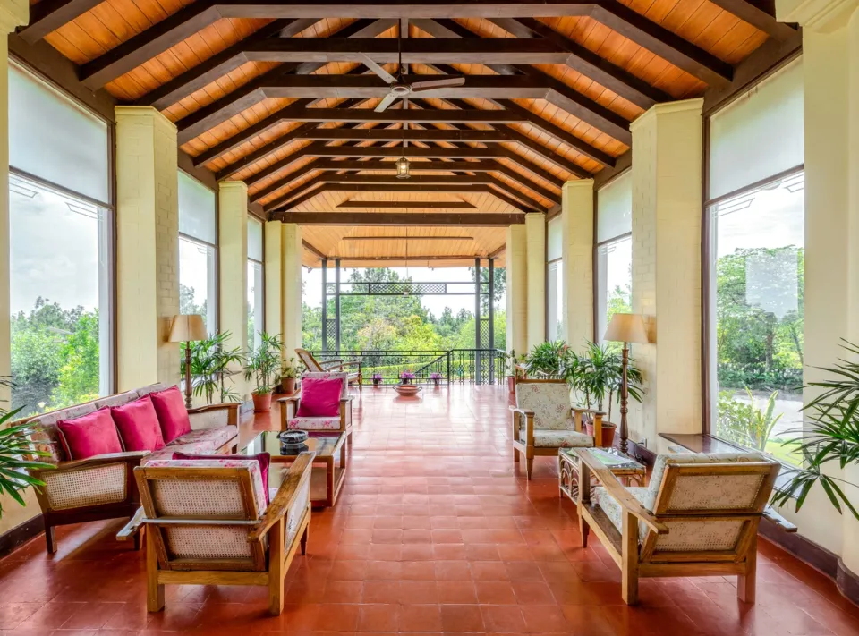 Outdoor Seating Space at Cottabetta Bungalow, Coorg