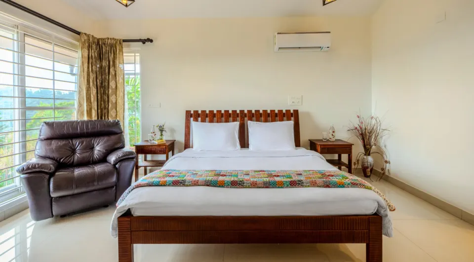 Luxury Bedroom at Arcadia - Accommodation in Coorg