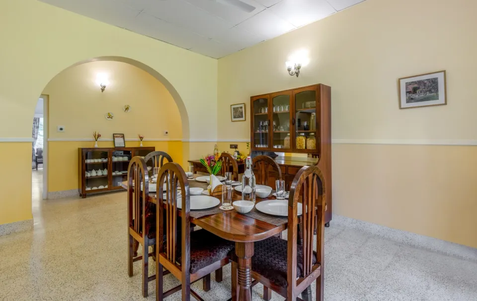 Dining Area at Taneerhulla Cottage, Coorg -amã Stays & Trails