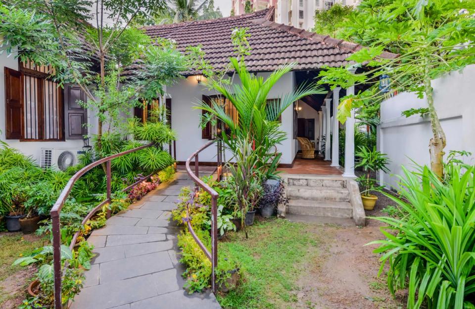 Outdoor Spaces of Ambika Vilas, Trivandrum 