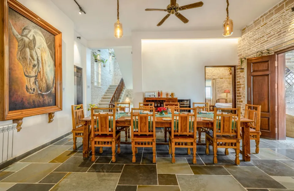 Dining Area at Moonstone, Bhopal - amã Stays & Trails 