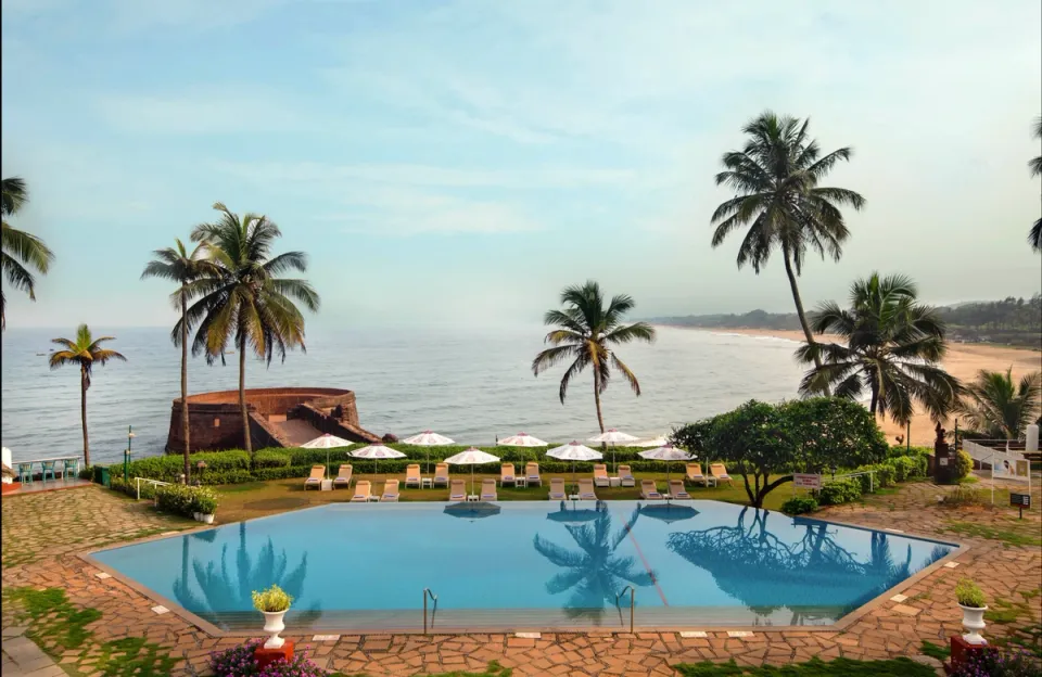 Swimming Pool at Aguada Shell Villa - Homestay in Goa