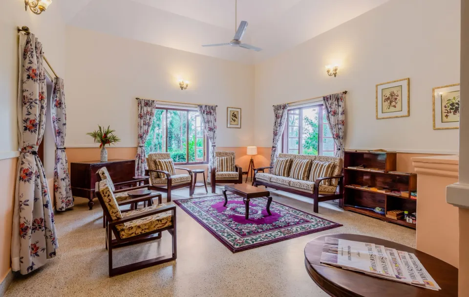 Luxury Living Space at Surgi Bungalow, Coorg - amã Stays & Trails 