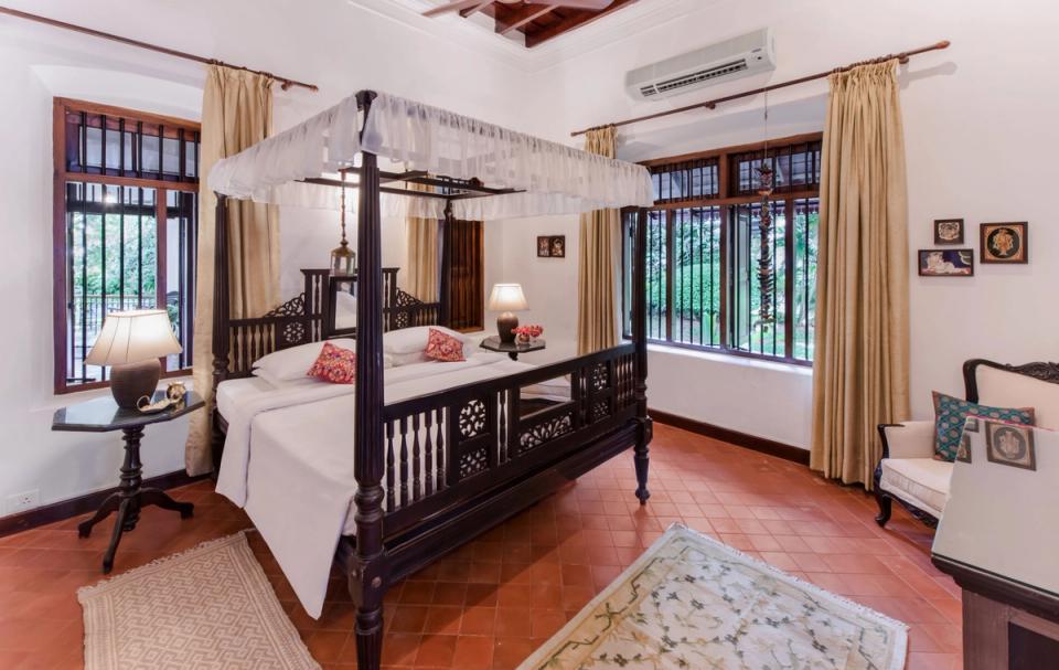 Luxury Bedroom at Ambika Vilas - Accommodation in Trivandrum