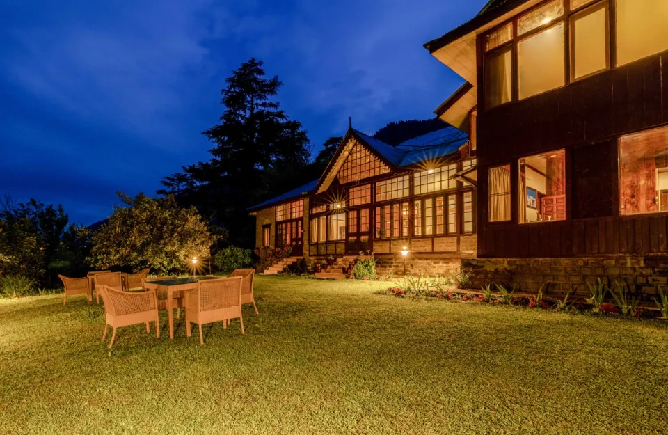 Outdoor Area of Ramgarh Heritage Villa, amã Stays & Trails