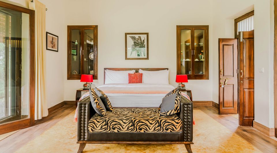 Luxe Bedroom at Abhay Villa - Accommodation in Jodhpur