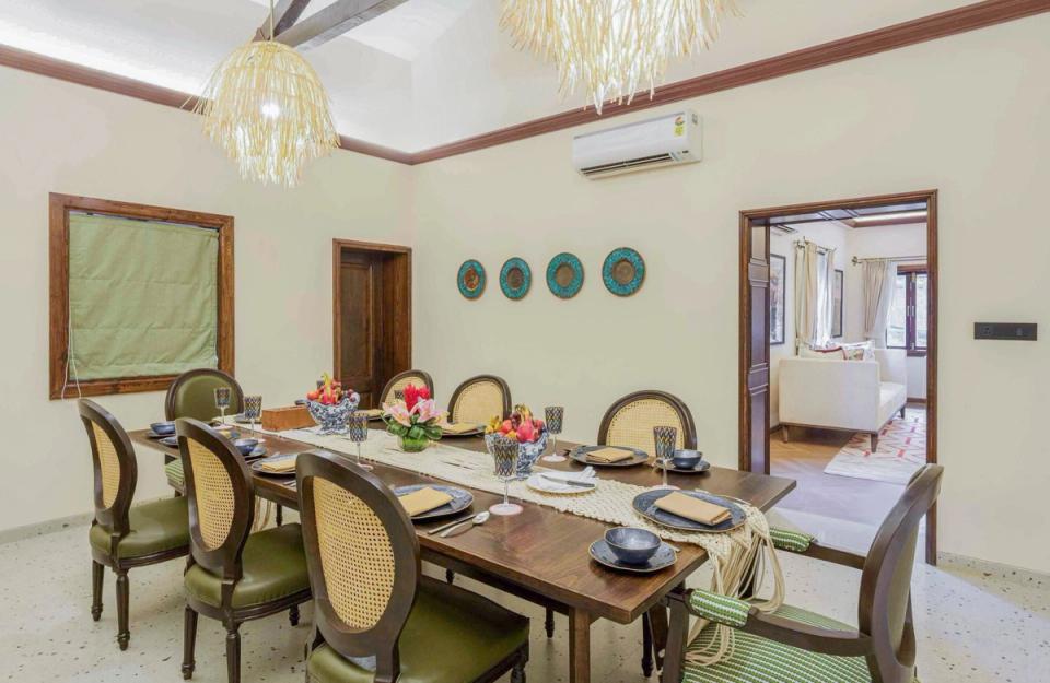 Dining Area at Aguada Sea Villa - Goa Homestay