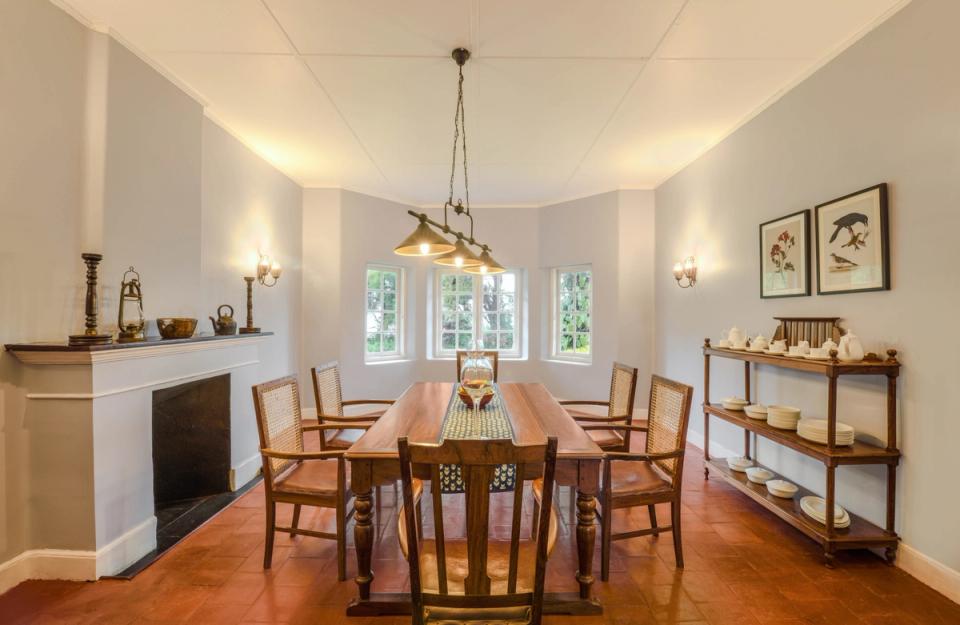 Dining Area at Madupatty Bungalow, Munnar - amã Stays & Trails 