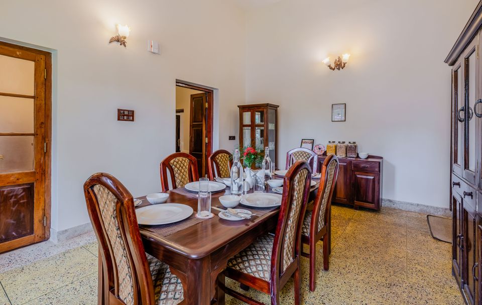 Dining Area at Surgi Bungalow, Coorg