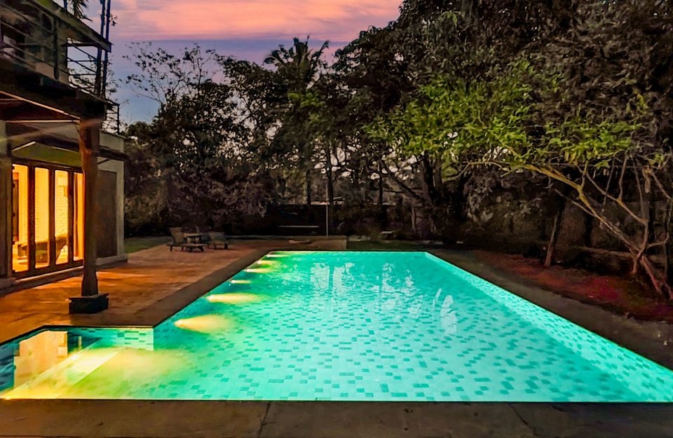 Elegant Swimming Pool at The Mango House, Alibaug