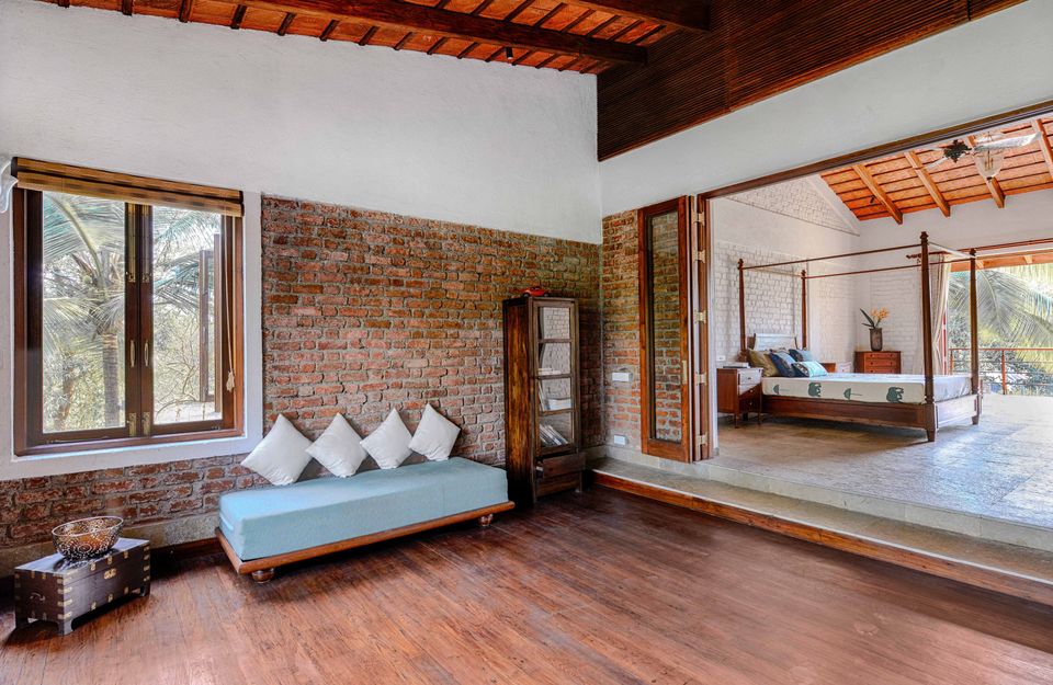 Luxury Bedroom at The Mango House - Stay in Alibaug