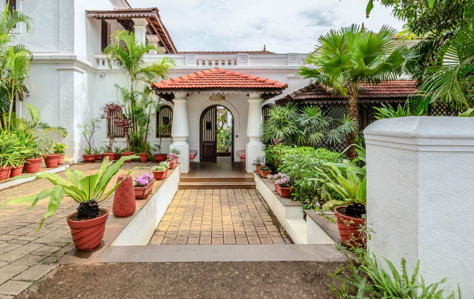 Entrance of Villa No 1 Saipem Hills, Goa 