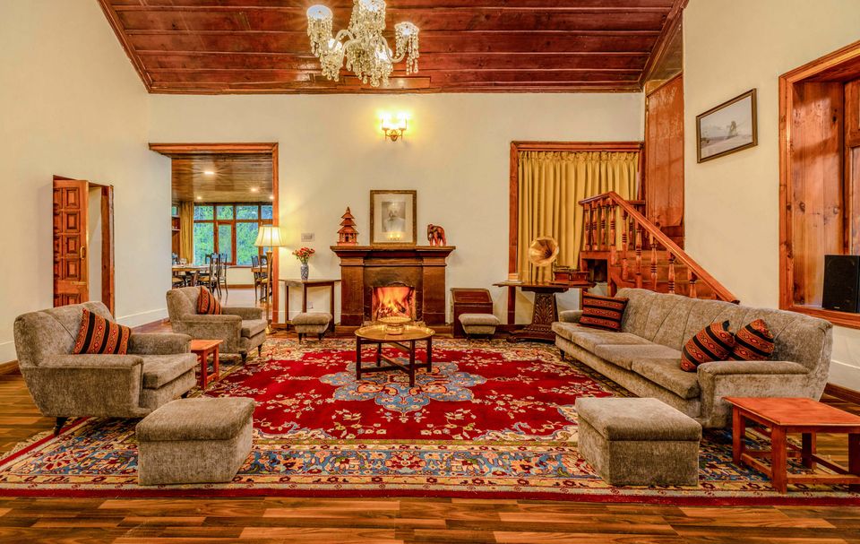 Luxury Living Space at Ramgarh Heritage Villa, Manali - amã Stays & Trails 