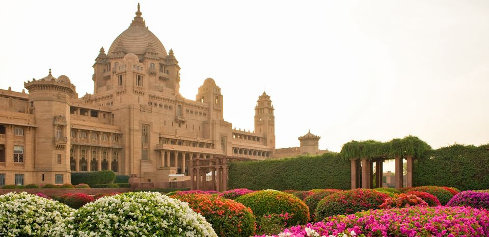 Heritage View of Umaid Bhavan Palace, Jodhpur - Banner Image